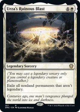 Urza's Ruinous Blast (107) (DMC)