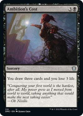 Ambition's Cost (110) (DMC)