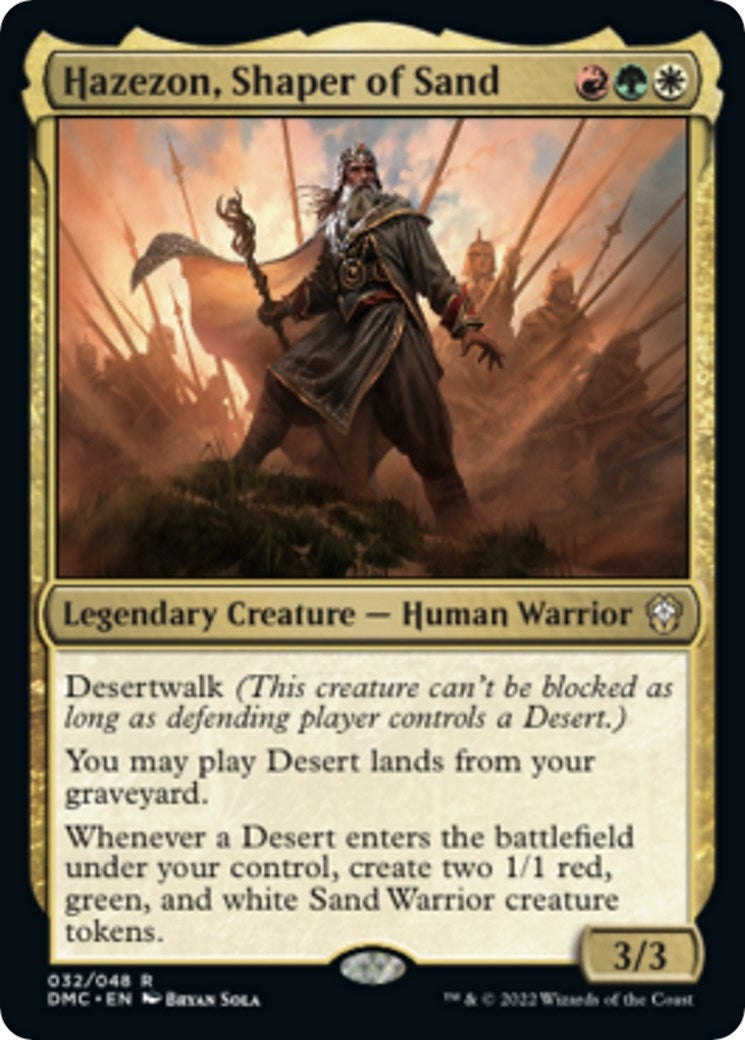 Hazezon, Shaper of Sand (32) (DMC)