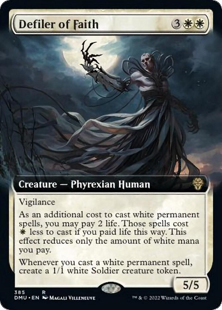Defiler of Faith (Extended Art) (385) (DMU)