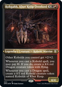 Rohgahh, Kher Keep Overlord (Foil Etched) (63) (DMC)