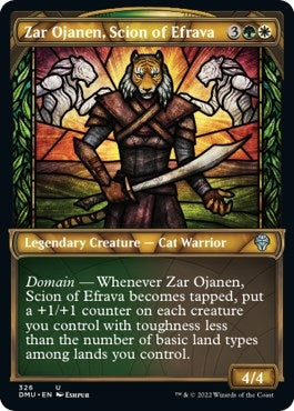 Zar Ojanen, Scion of Efrava (Showcase) (326) (DMU) Japanese
