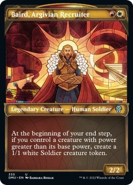 Baird, Argivian Recruiter (Textured Foil) (335) (DMU)