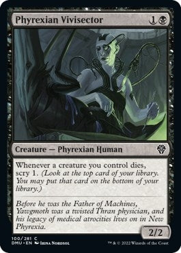 Phyrexian Vivisector (100) (DMU) Japanese