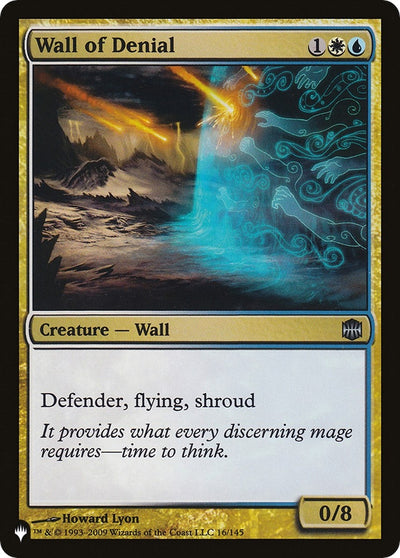 Wall of Denial (16/145) (LIST)