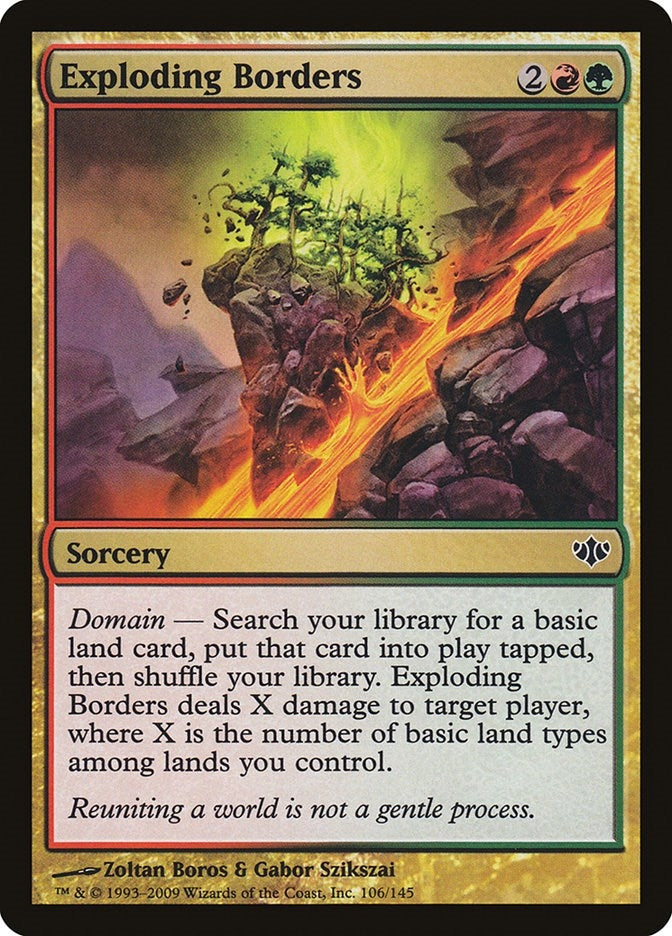 Image for Exploding Borders (106) (CON) - Magic: The Gathering