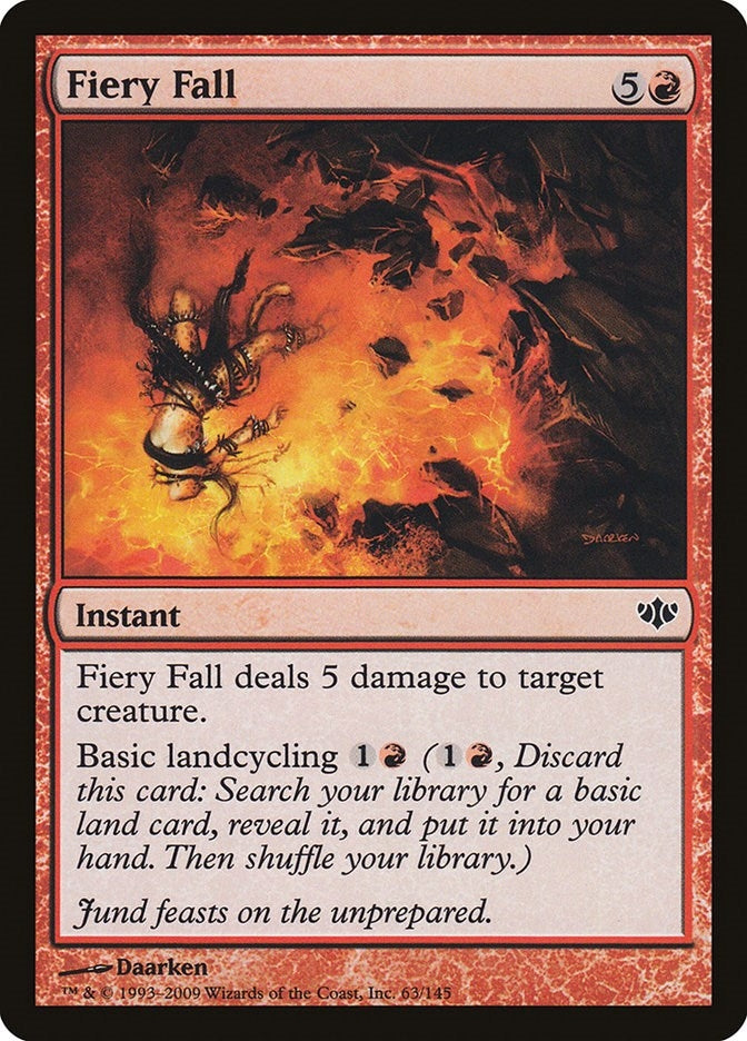 Image for Fiery Fall (63) (CON) - Magic: The Gathering