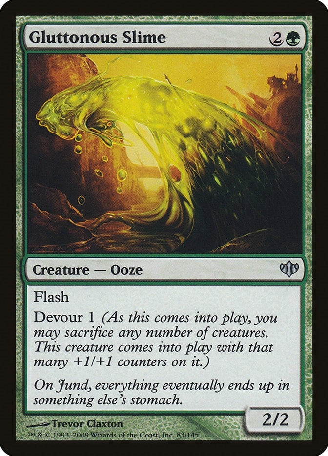 Image for Gluttonous Slime (83) (CON) - Magic: The Gathering