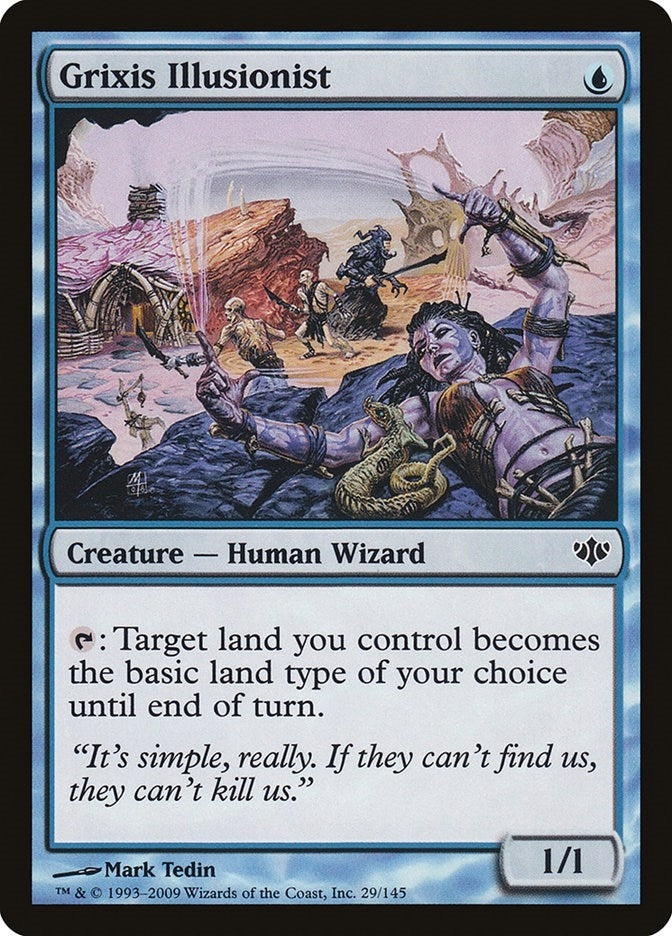 Image for Grixis Illusionist (29) (CON) - Magic: The Gathering