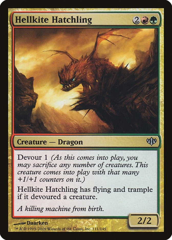 Image for Hellkite Hatchling (111) (CON) - Magic: The Gathering