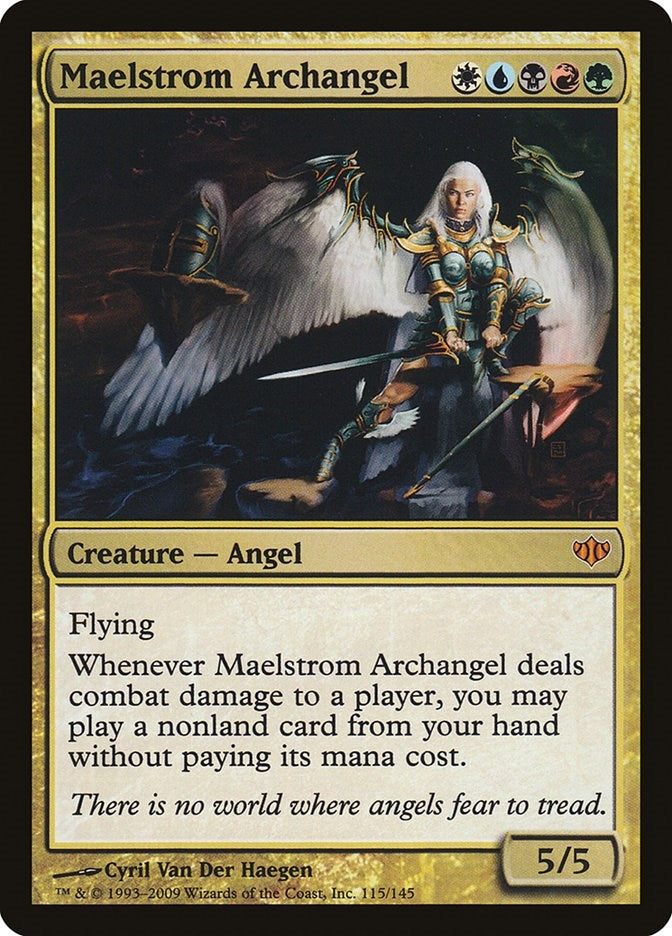 Image for Maelstrom Archangel (115) (CON) - Magic: The Gathering