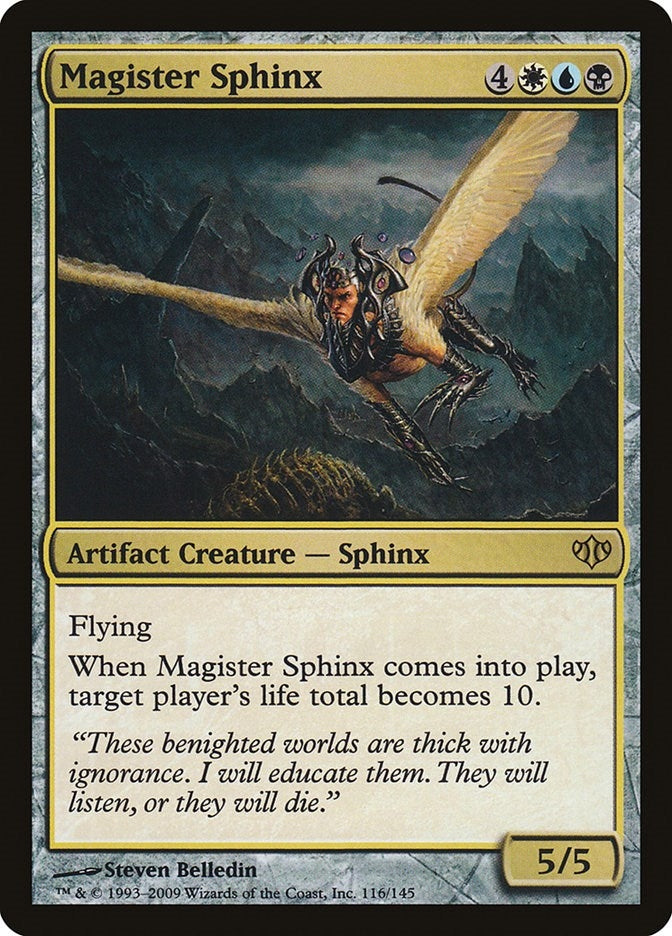 Image for Magister Sphinx (116) (CON) - Magic: The Gathering