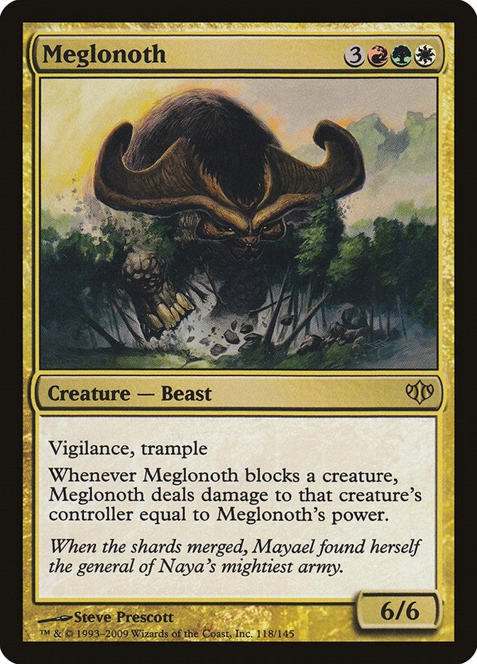 Image for Meglonoth (118) (CON) - Magic: The Gathering