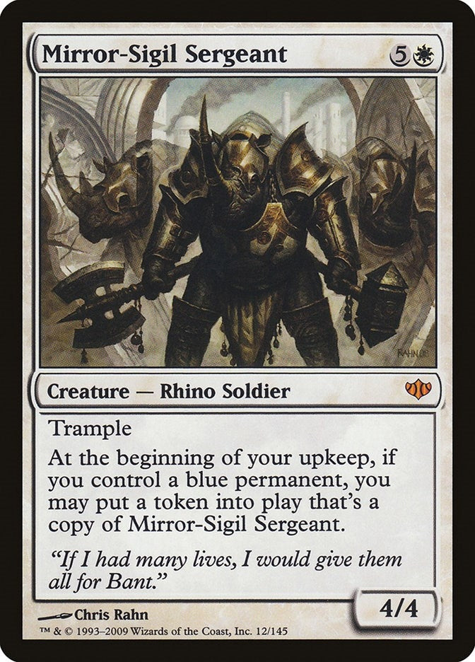 Mirror-Sigil Sergeant (12) (CON) Japanese