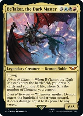 Image for Be'lakor, the Dark Master (172) (40K) - Magic: The Gathering