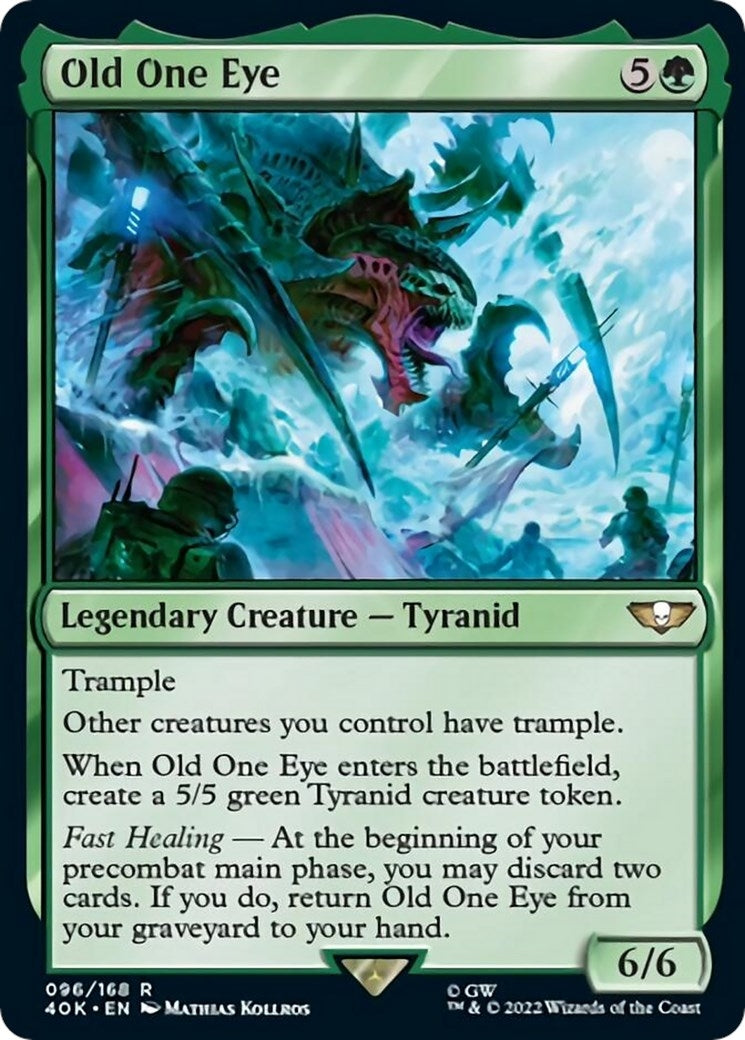 Image for Old One Eye (Surge Foil) (96) (40K) - Magic: The Gathering