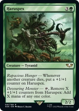 Image for Haruspex (Surge Foil) (91) (40K) - Magic: The Gathering