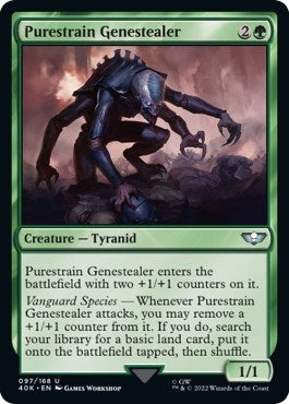 Image for Purestrain Genestealer (Surge Foil) (97) (40K) - Magic: The Gathering