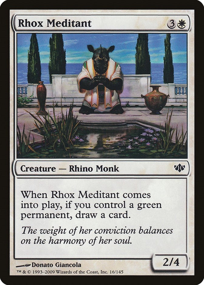 Image for Rhox Meditant (16) (CON) - Magic: The Gathering