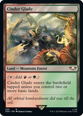 Image for Cinder Glade (269) (40K) - Magic: The Gathering