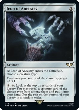 Image for Icon of Ancestry (Surge Foil) (242) (40K) - Magic: The Gathering