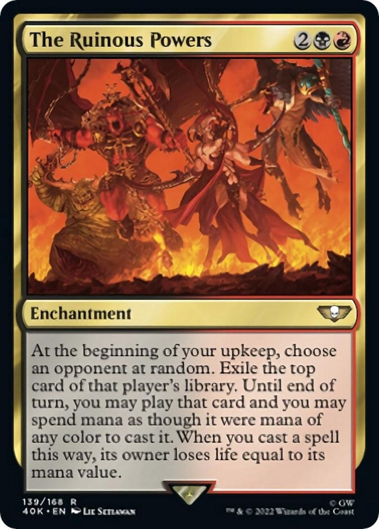 Image for The Ruinous Powers (Surge Foil) (139) (40K) - Magic: The Gathering