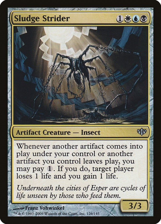 Image for Sludge Strider (126) (CON) - Magic: The Gathering