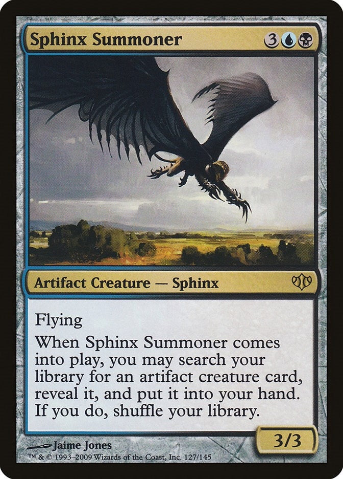 Image for Sphinx Summoner (127) (CON) - Magic: The Gathering