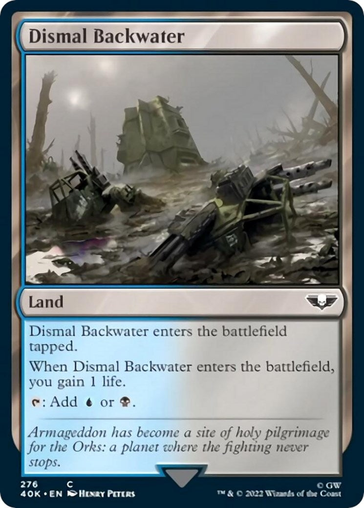 Image for Dismal Backwater (276) (40K) - Magic: The Gathering