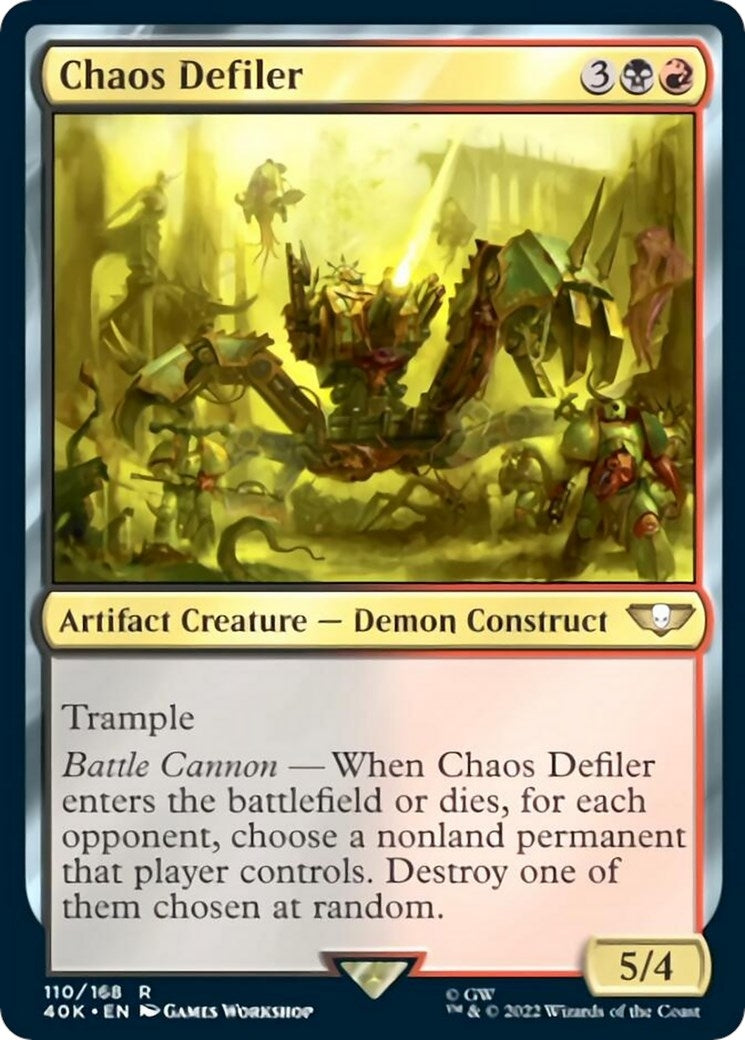 Image for Chaos Defiler (110) (40K) - Magic: The Gathering