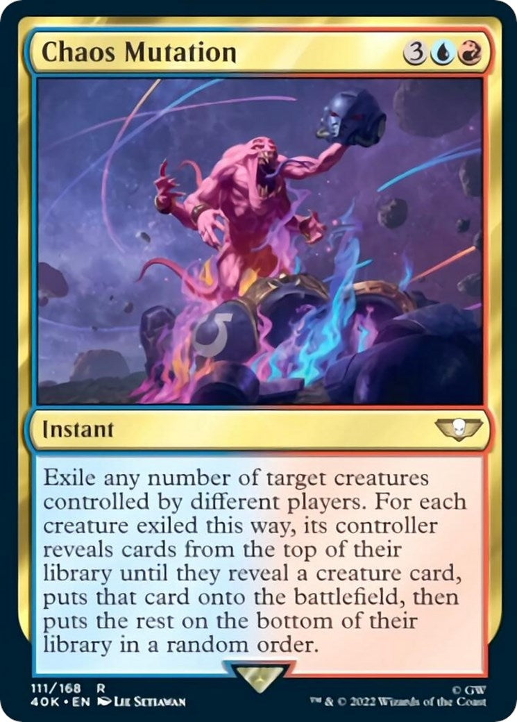 Image for Chaos Mutation (111) (40K) - Magic: The Gathering