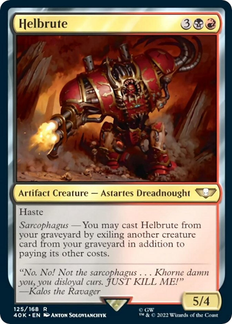 Image for Helbrute (125) (40K) - Magic: The Gathering