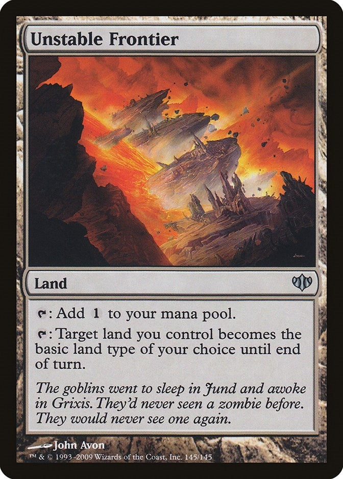 Image for Unstable Frontier (145) (CON) - Magic: The Gathering