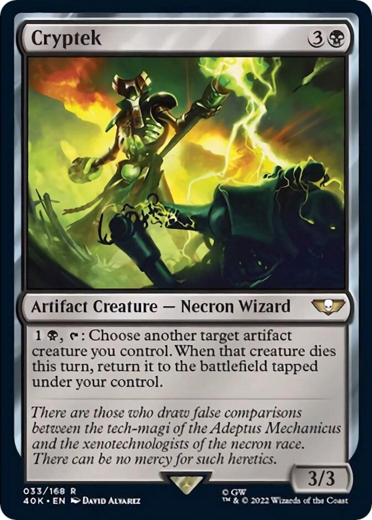 Image for Cryptek (33) (40K) - Magic: The Gathering