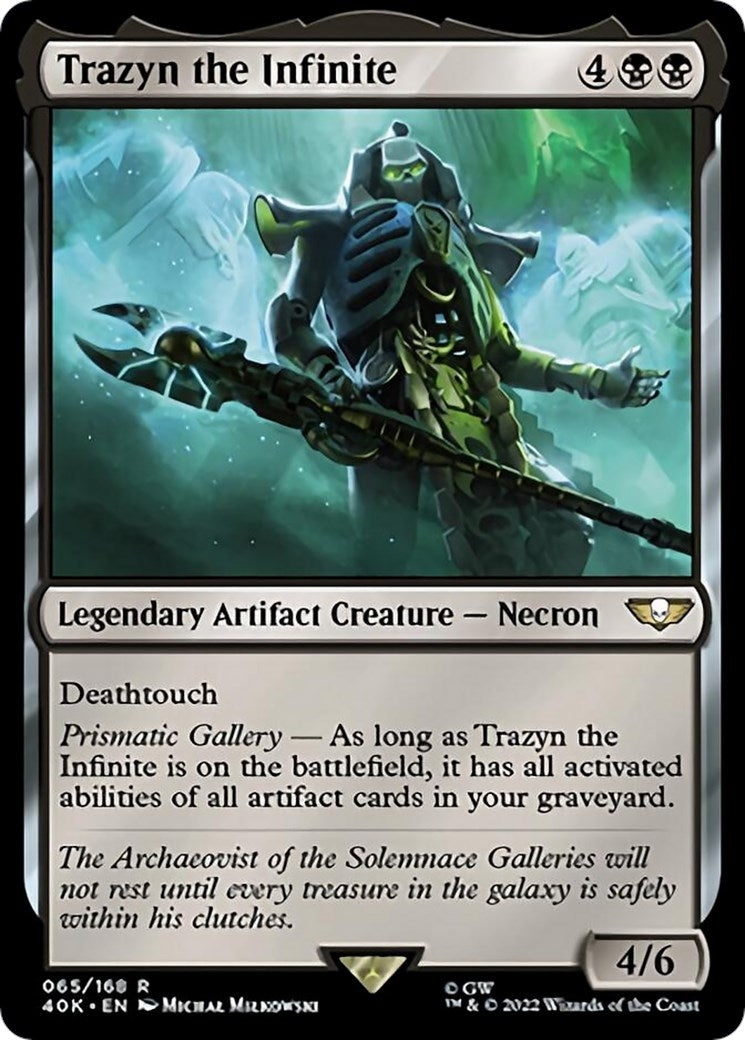 Image for Trazyn the Infinite (Surge Foil) (65) (40K) - Magic: The Gathering