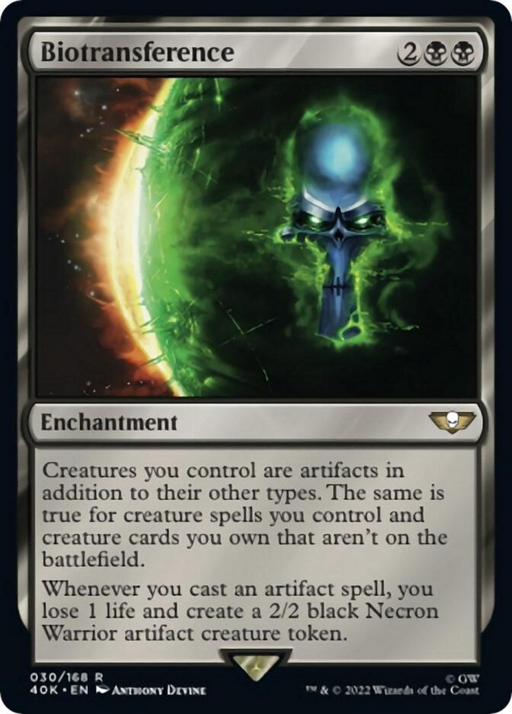 Image for Biotransference (Surge Foil) (30) (40K) - Magic: The Gathering
