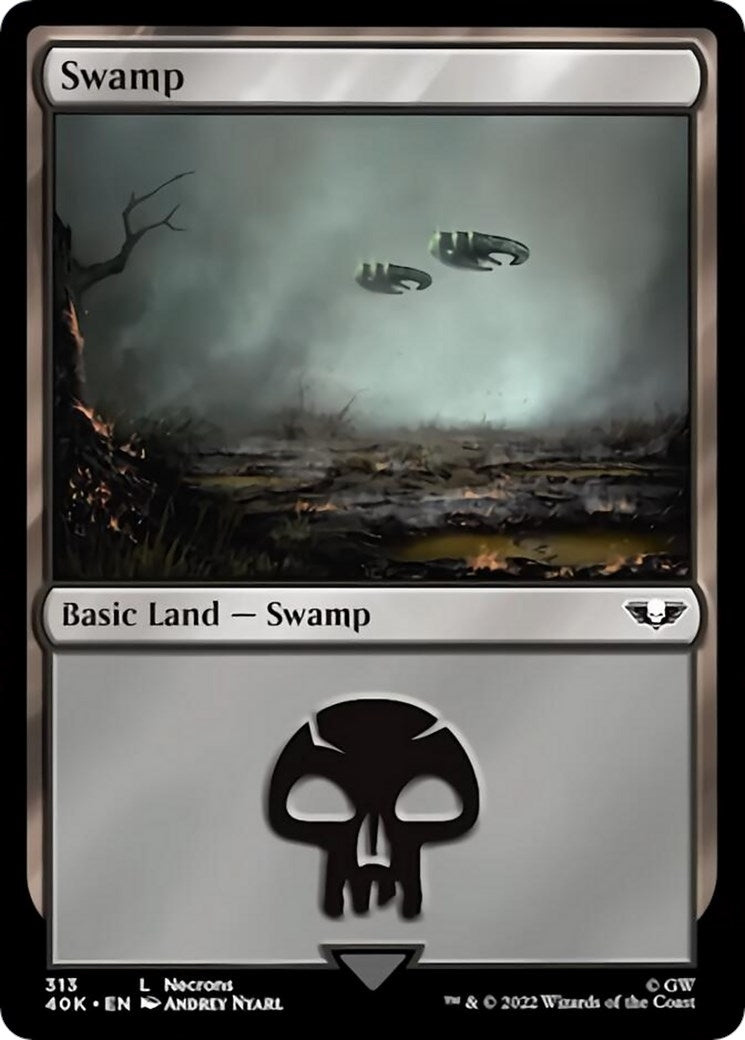 Image for Swamp (313) (313) (40K) - Magic: The Gathering