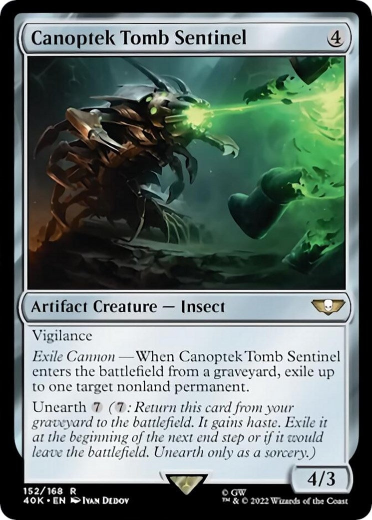 Image for Canoptek Tomb Sentinel (152) (40K) - Magic: The Gathering