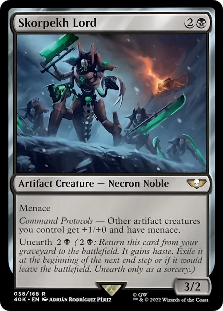 Image for Skorpekh Lord (Surge Foil) (58) (40K) - Magic: The Gathering