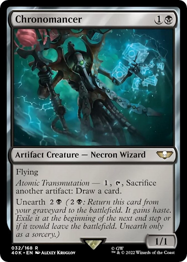 Image for Chronomancer (Surge Foil) (32) (40K) - Magic: The Gathering