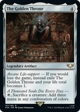 Image for The Golden Throne (157) (40K) - Magic: The Gathering