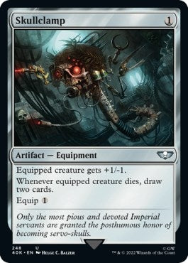 Image for Skullclamp (248) (40K) - Magic: The Gathering