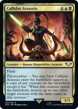 Image for Callidus Assassin (109) (40K) - Magic: The Gathering
