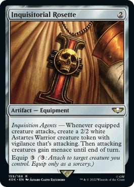 Image for Inquisitorial Rosette (159) (40K) - Magic: The Gathering