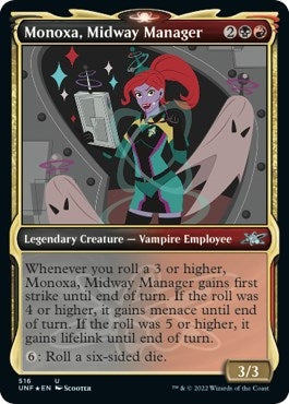 Monoxa, Midway Manager (Showcase) (Galaxy Foil) (516) (UNF)