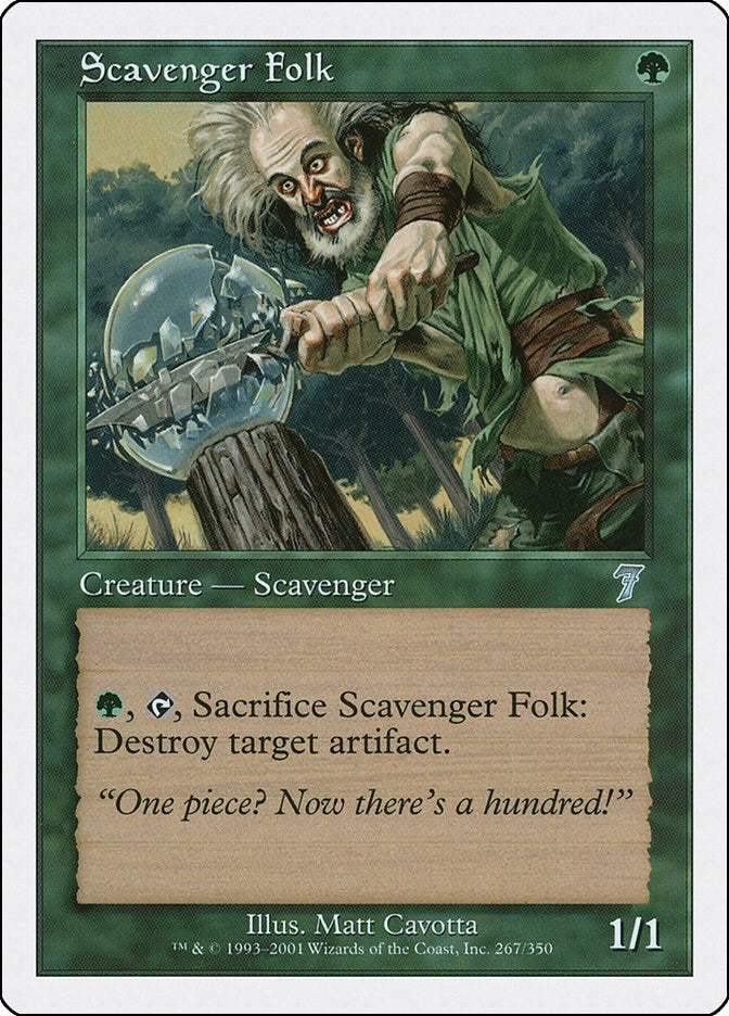 Scavenger Folk (267) (7ED) Japanese