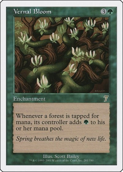 Vernal Bloom (281) (7ED) Japanese