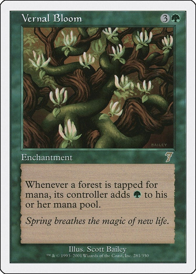 Vernal Bloom (281) (7ED) Japanese