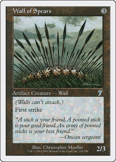Wall of Spears (323) (7ED)