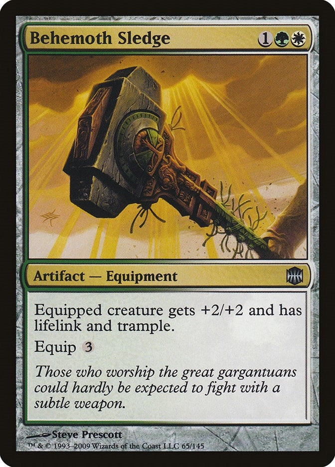 Image for Behemoth Sledge (65) (ARB) - Magic: The Gathering
